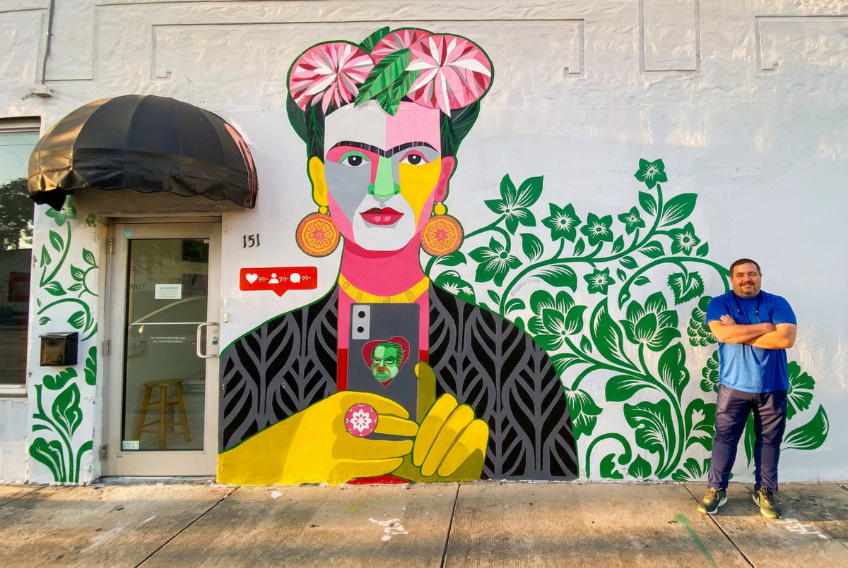 Mural de Frida — EDO Sanabria