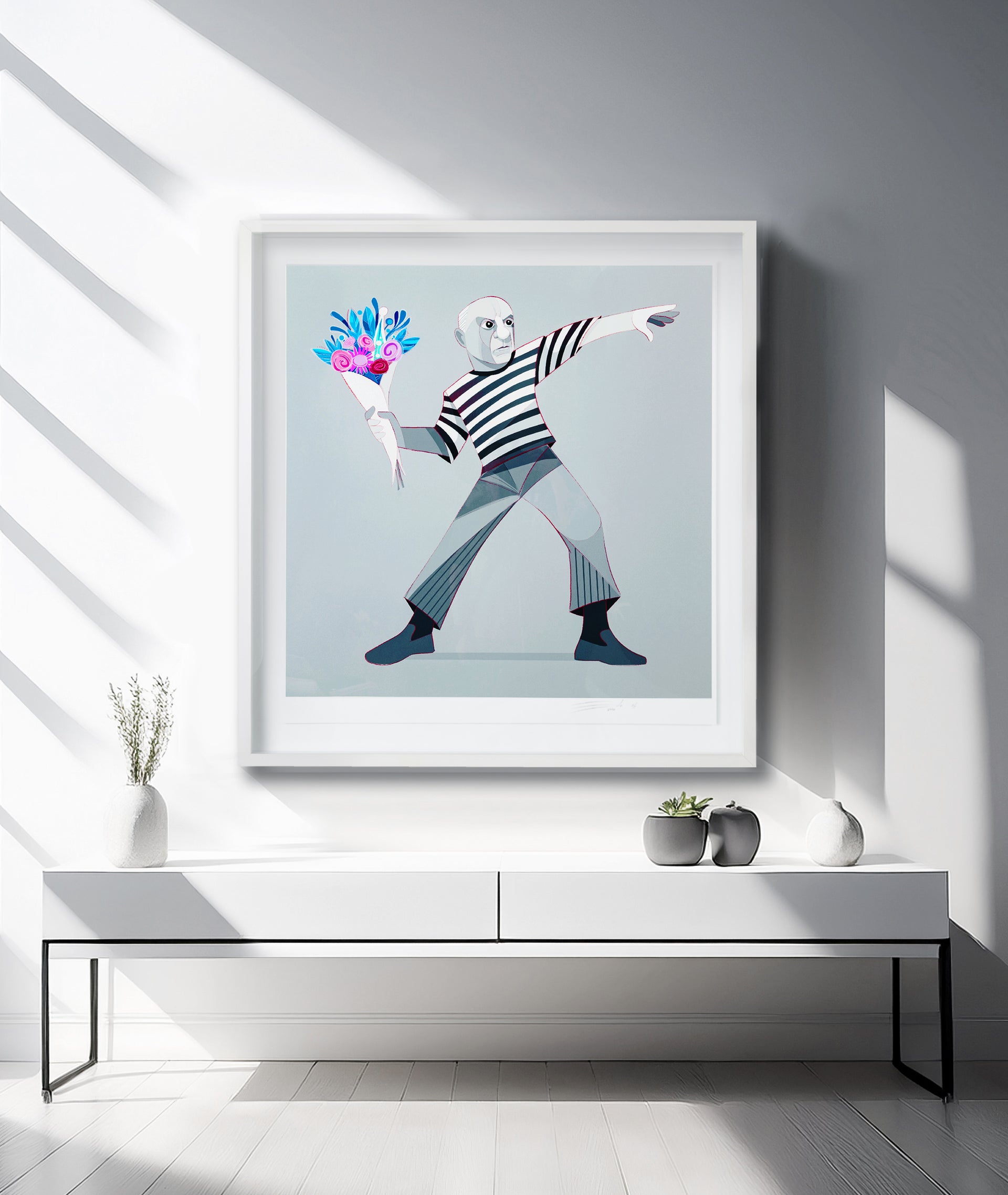 Picasso a lo Banksy