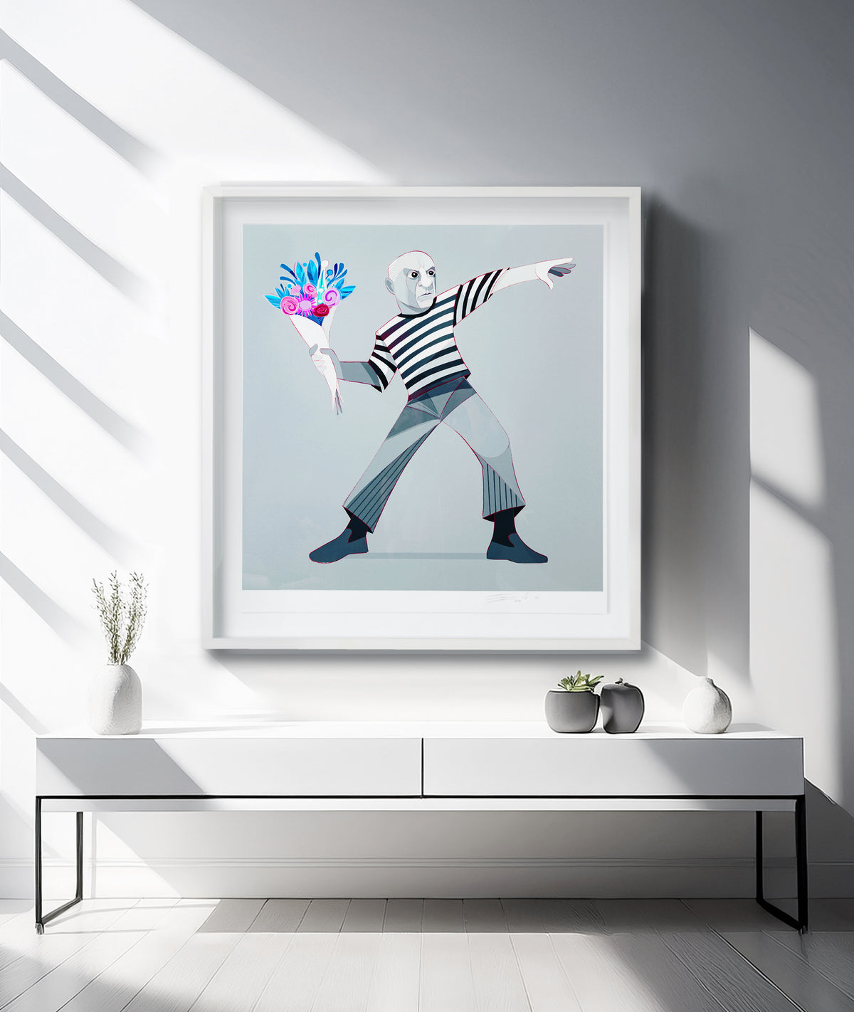 Picasso a lo Banksy