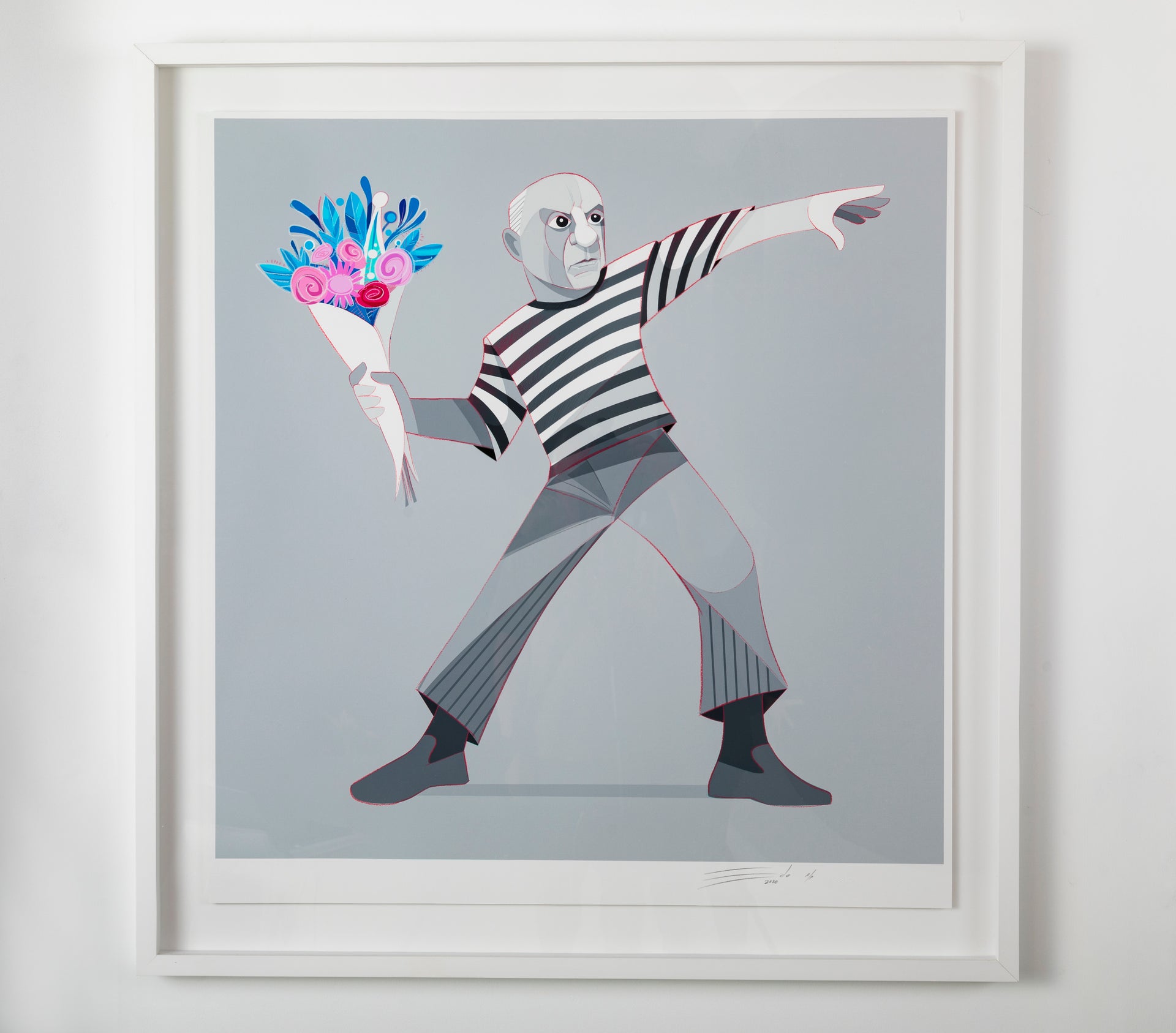 Picasso a lo Banksy