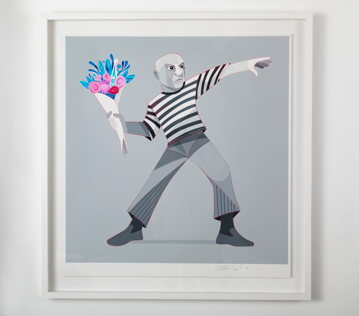 Picasso a lo Banksy